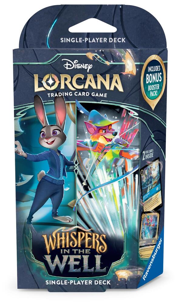 Disney - Lorcana - Whispers In The Well - Starter Deck - Sapphire & Steel