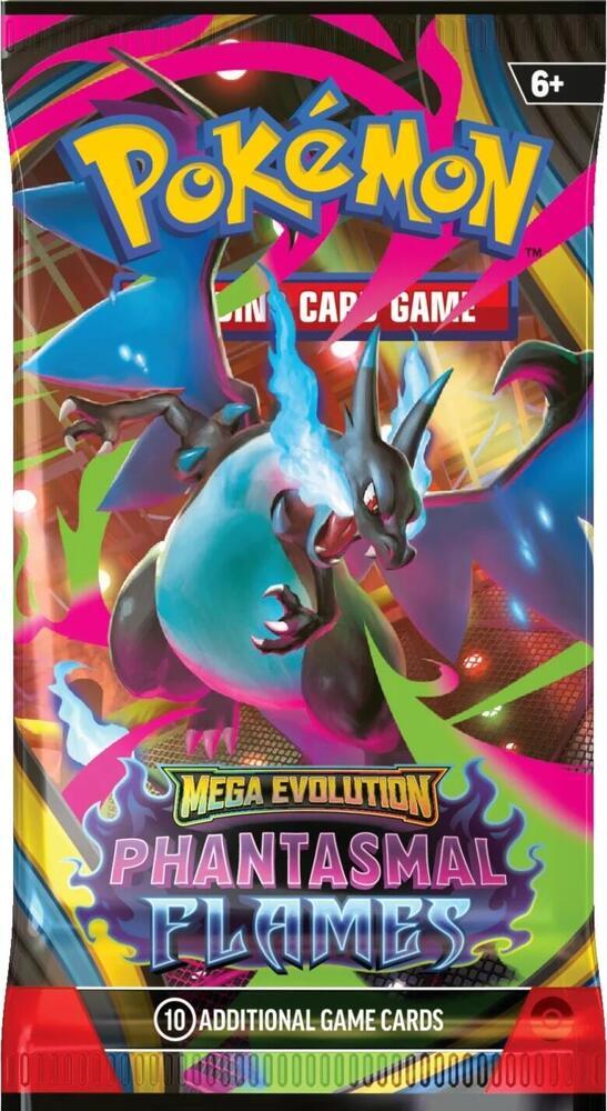 Pokemon - Mega Evolutions - Phantasmal Flames - ME02 - Booster Pack