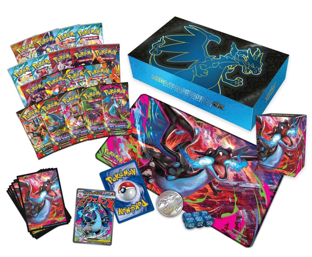 Pokemon - Mega Charizard Ex - UPC - Ultra Premium Collection Box