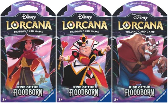 Disney - Lorcana - Rise of the Floodborn - Sleeved Booster Pack - Styles Vary