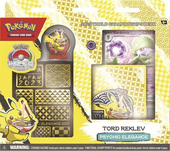 Pokemon - 2023 World Championships Deck - Yokohama Japan - Styles Vary