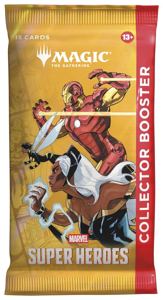 Magic The Gathering - MTG - Super Heroes - Collector Booster Pack