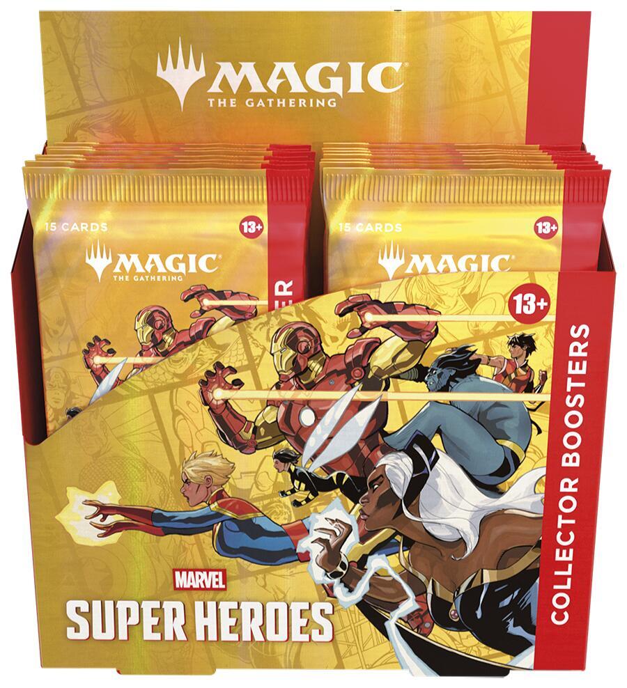 Magic The Gathering - MTG - Marvel Super Heroes - Collector Booster Box