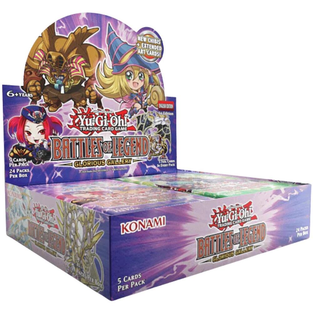 Konami - Yu-Gi-Oh! - Battles Of Legend: Glorious Gallery - 1st Edition - Booster Box