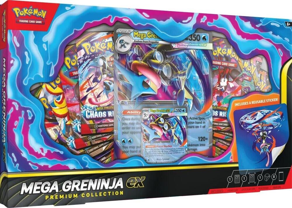 Pokemon - Mega Greninja EX - Premium Collection Box