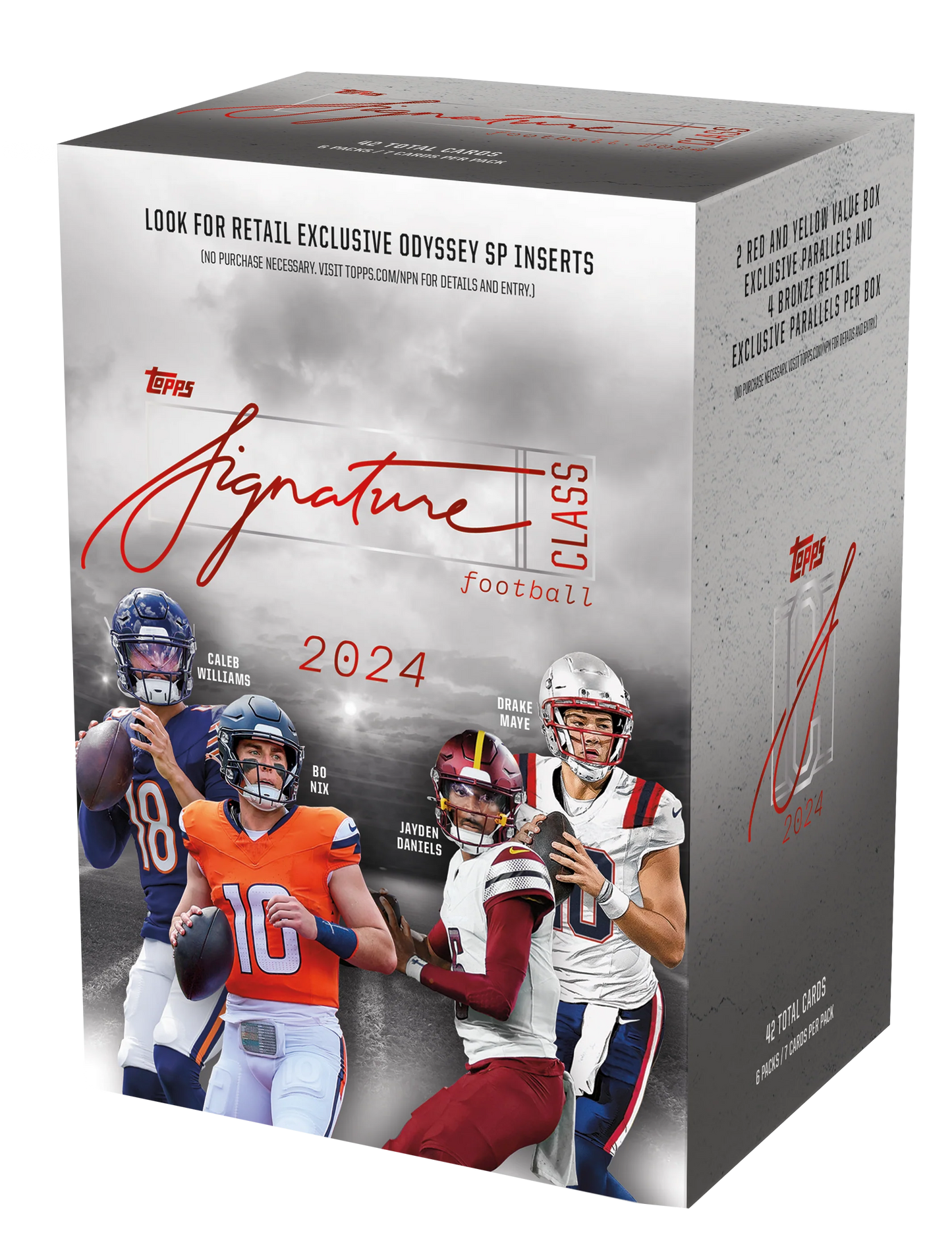 2024 Topps Signature Class NFL Football Blaster Box