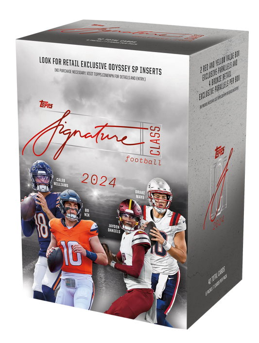 2024 Topps Signature Class NFL Football Blaster Box