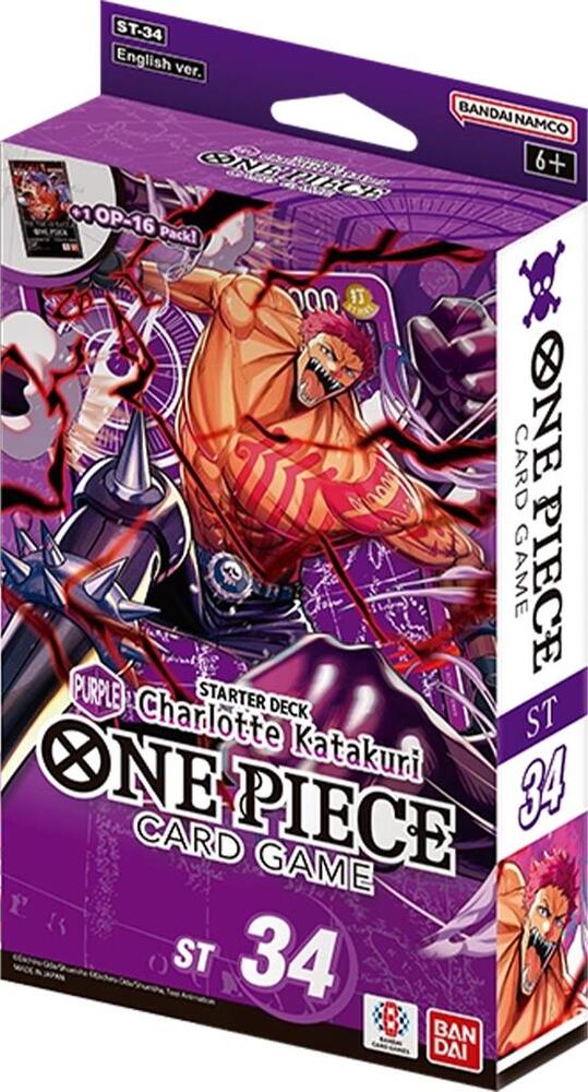 Bandai - One Piece - Starter Deck - Charlotte Katakuri - ST34