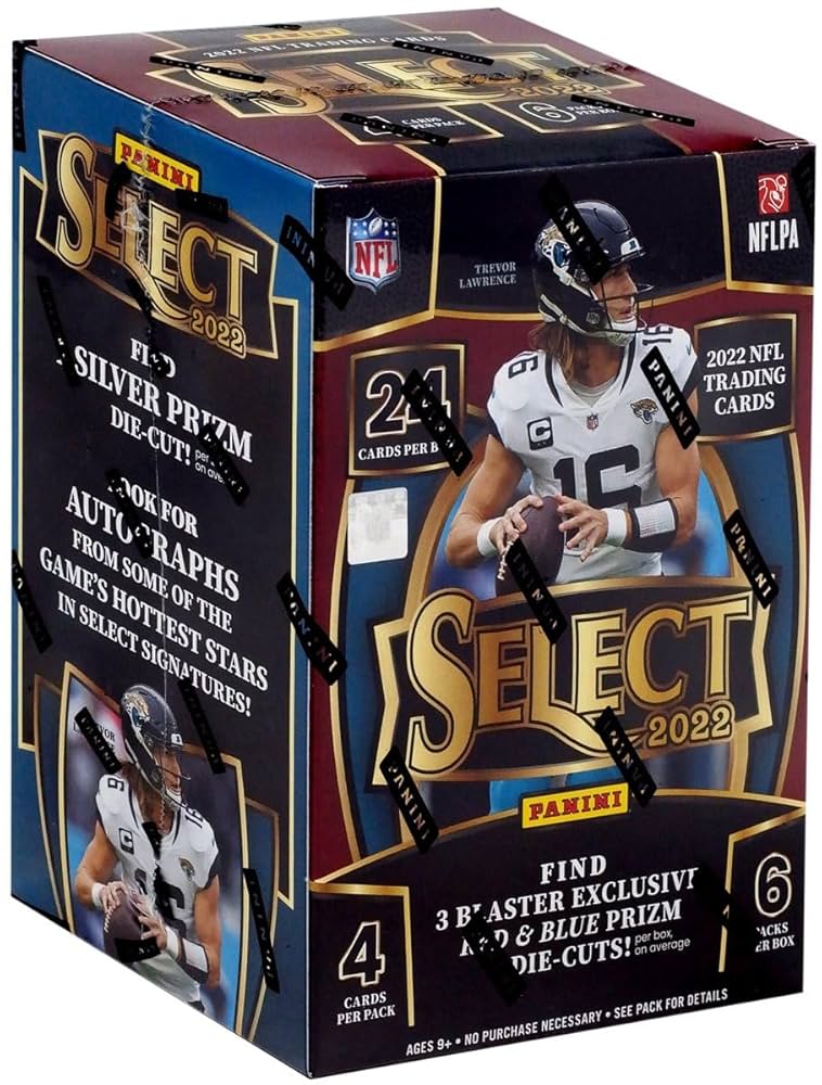 2022 Panini Select NFL Football Blaster Box (Red)