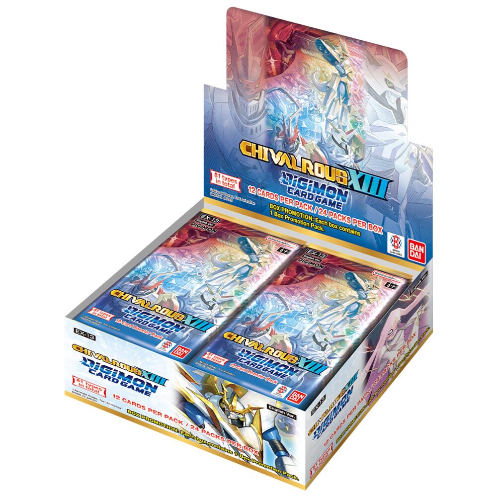 Bandai - Digimon - Chivalrous Xlll - EX13 - Booster Box