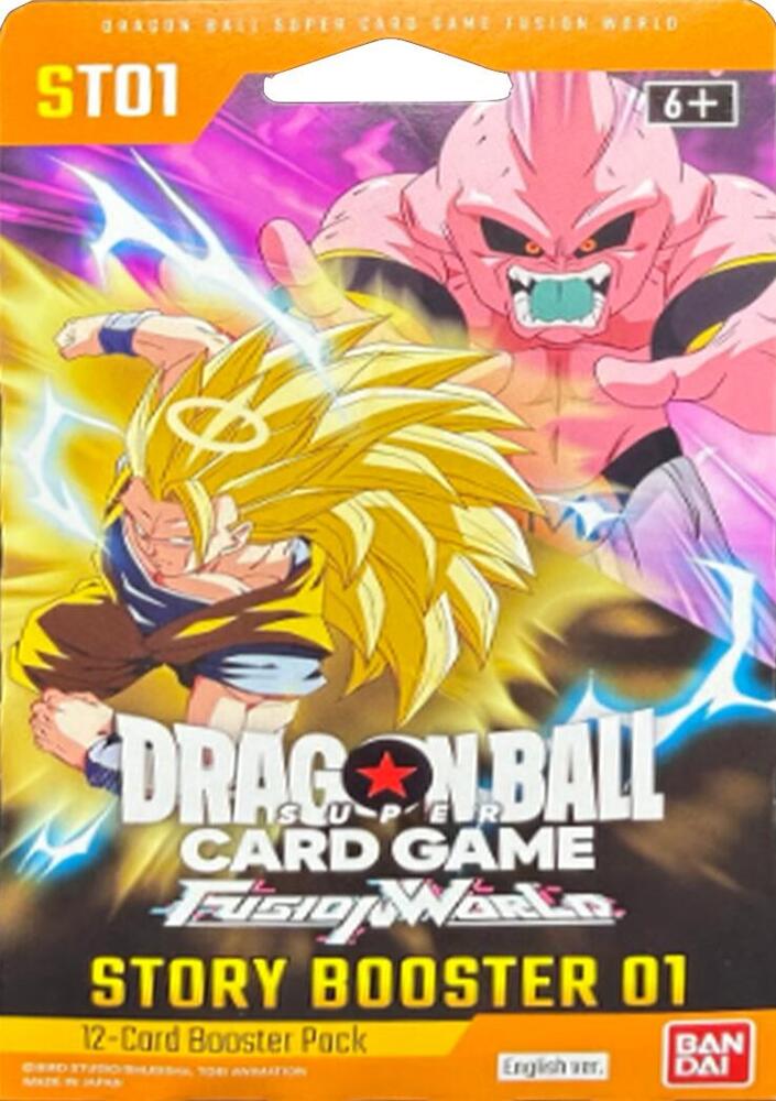 Bandai - Dragon Ball Super - Fusion World - ST01 - Story Booster - Sleeved Booster Pack