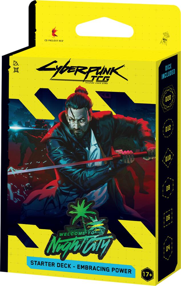 CyberPunk TCG - Welcome to Night City - Starter Deck - Embracing Power - Beta