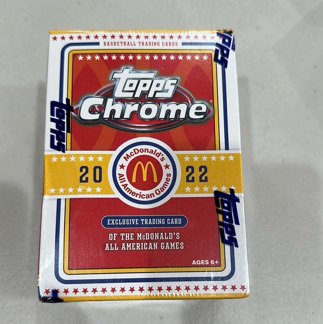 2022 Topps Chrome McDonalds All American Games Blaster Basketball