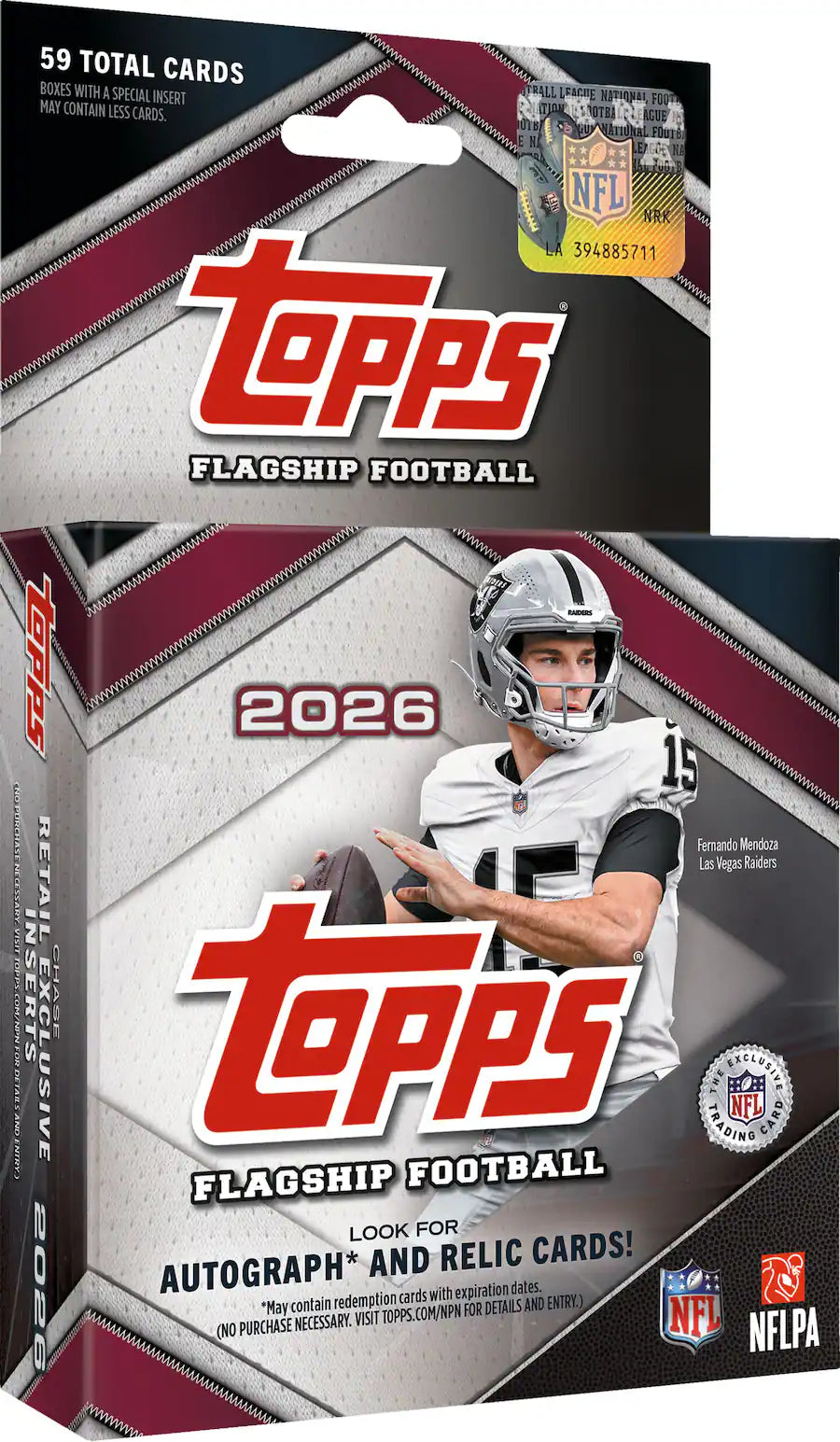 2026 Topps Flagship NFL Football Hanger Box