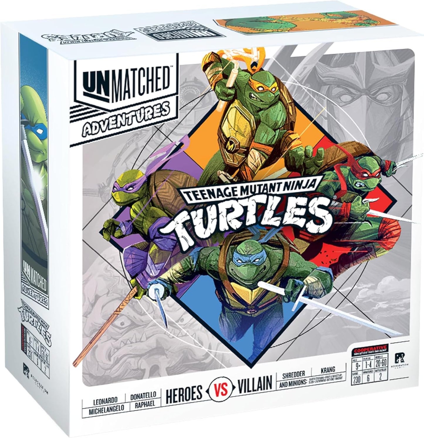 Unmatched Adventures Teenage Mutant Ninja Turtles