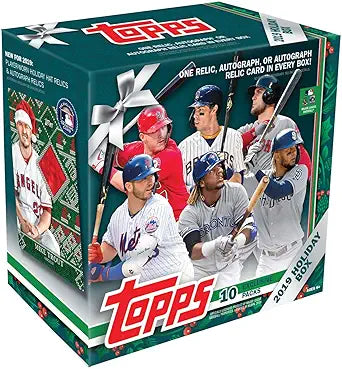 2019 Topps MLB Baseball Holiday Mega Box