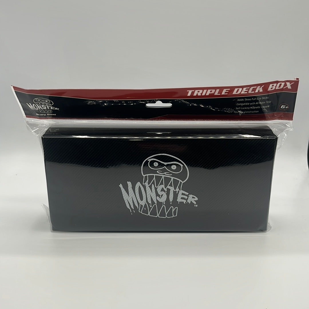 Monster Triple Deck Box Black