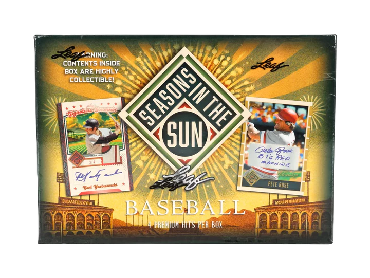2025 Leaf Seasons in the Sun Baseball Hobby Box
