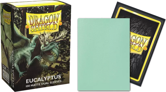 Dragon Shield - 100 Standard Sleeves - Matte Dual - Eucalyptus