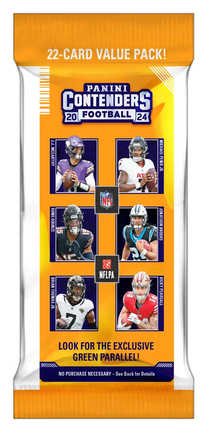 2024 Panini Contenders NFL Football 22 Card Value Pack
