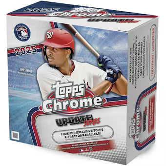 2025 Topps MLB Baseball Chrome Update Mega Box