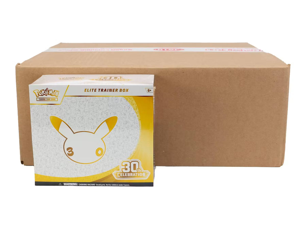 Pokemon - 30th Celebration Elite Trainer Box Sealed Case