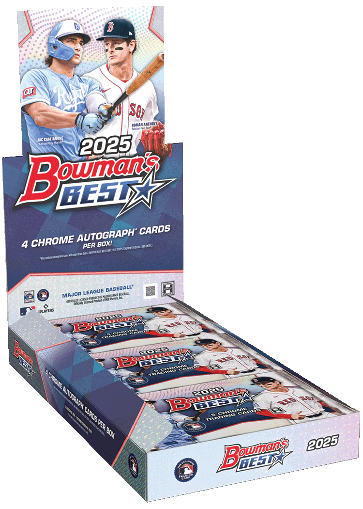 2025 Topps Bowman Best MLB Baseball Hobby Box