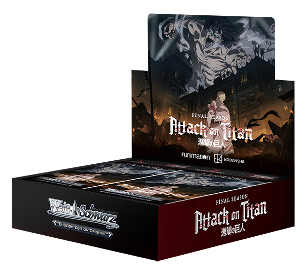 Bushiroad - Weiss Schwarz - Attack On Titan Final Season - Booster Box