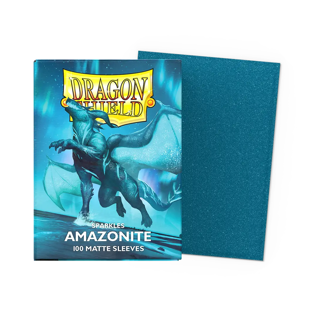 Dragon Shield - 100 Standard Sleeves - Matte - Amazonite
