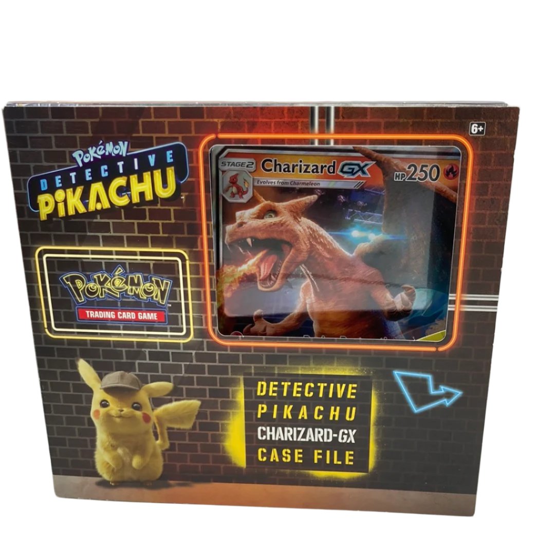 Pokemon - Detective Pikachu - Charizard GX Case File Collection Box jawbreakers Pokemon - Detective Pikachu - Charizard GX Case File Collection Box jawbreakers
