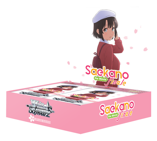 Bushiroad - Weiss Schwarz - Saekano The Movie Finale - Booster box
