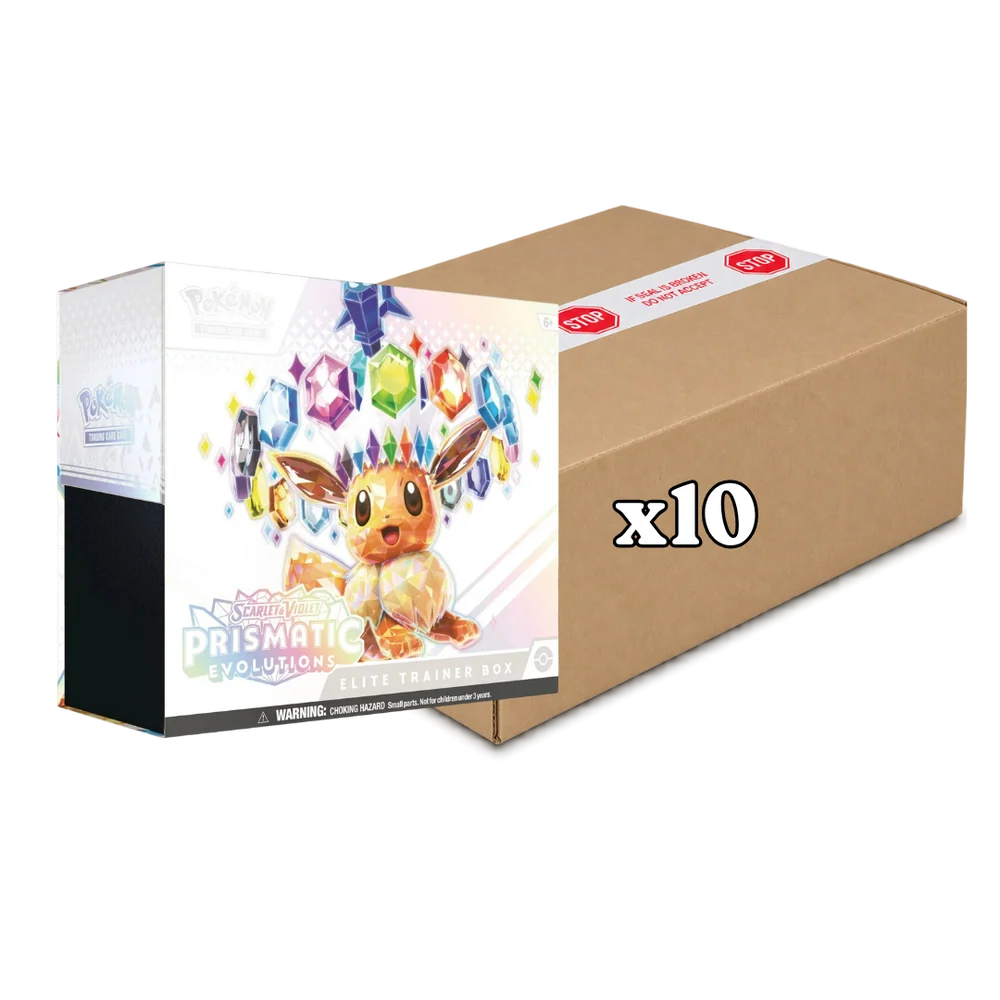 Pokemon - Prismatic Evolutions Elite Trainer Box Sealed Case
