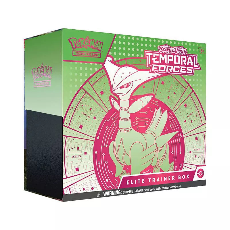Pokemon - Scarlet and Violet - Temporal Forces - SV05 - Elite Trainer Box - ETB