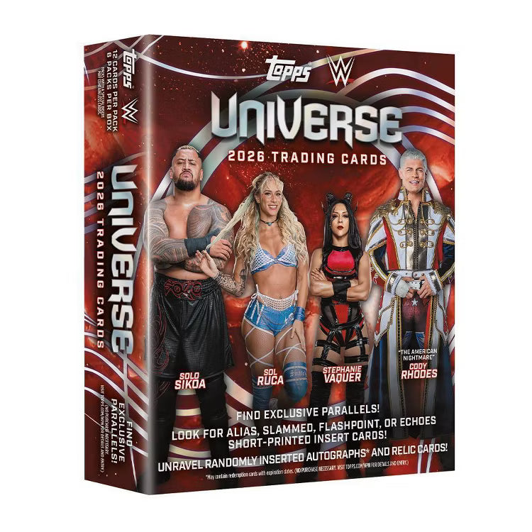 2026 Topps Universe WWE Wrestling Mega Box