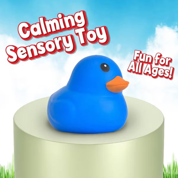 Sunny Days Squish Blue Squishy Duck Jumbo