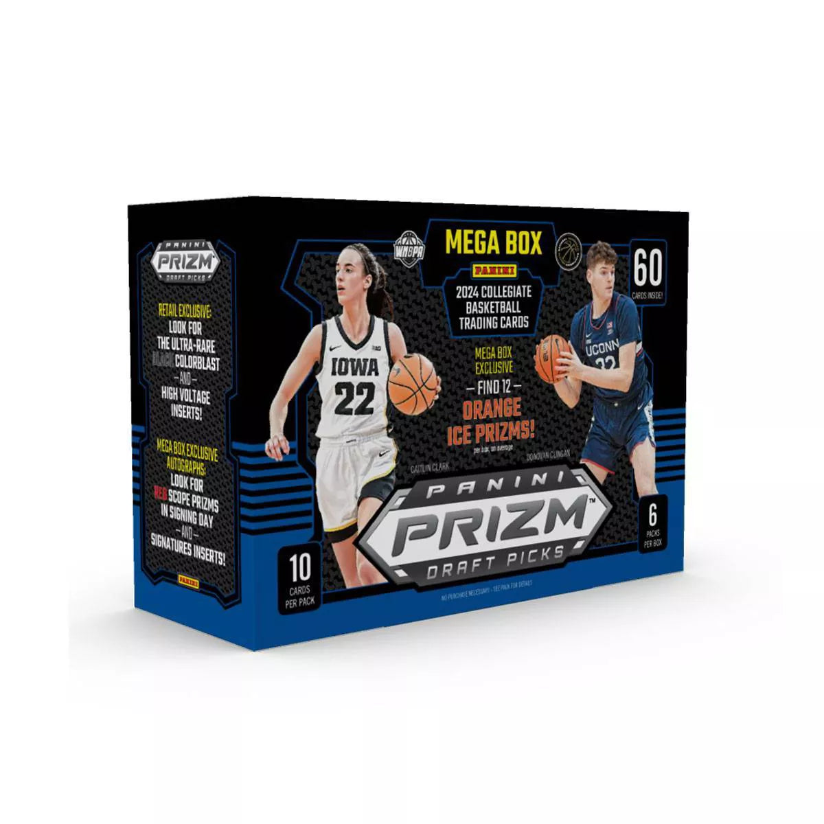2024-25 Panini Prizm Draft Picks Collegiate Basketball Mega Box