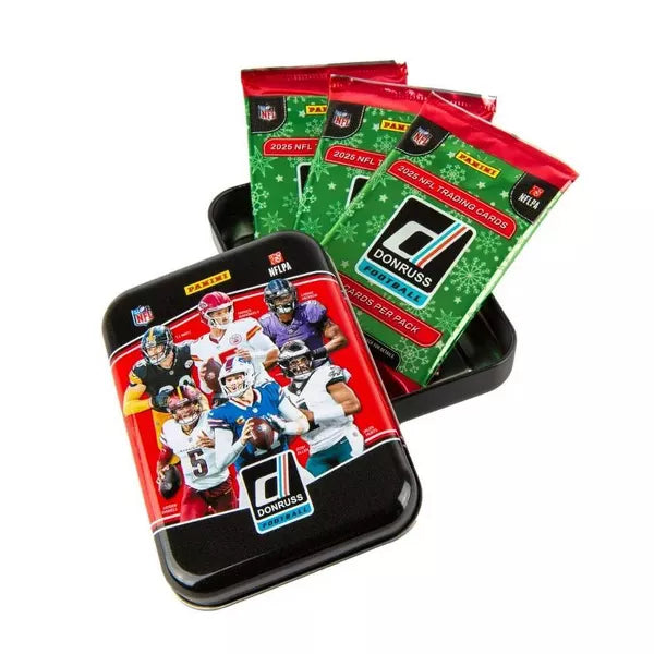 2025-26 Panini Donruss NFL Football Holiday Tin