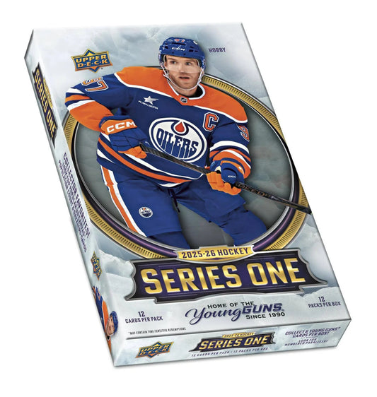 2025-26 Upper Deck NHL Hockey Series One Hobby Box