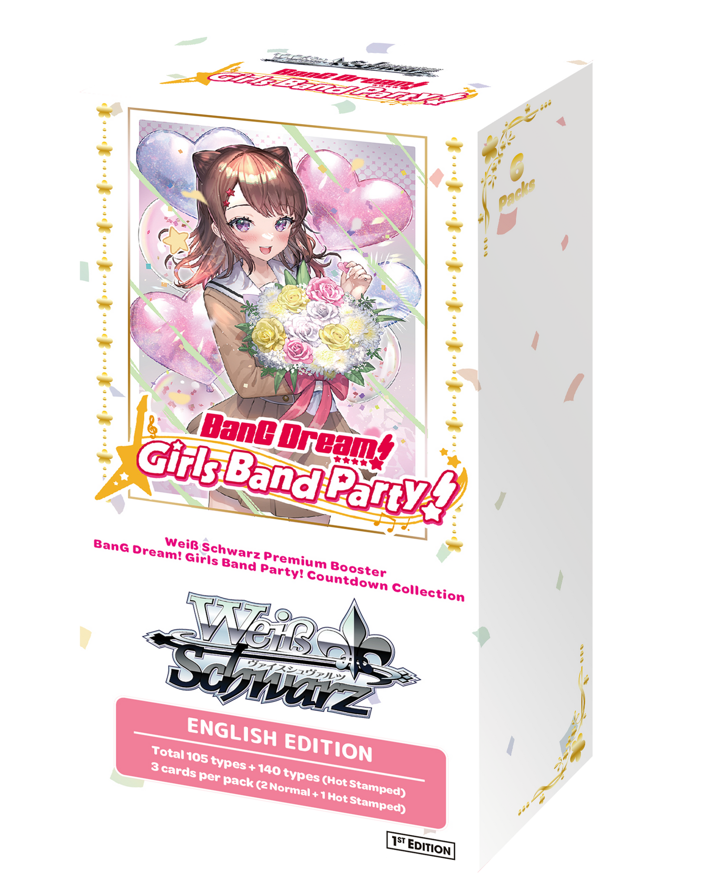 Bushiroad - Weiss Schwarz - Bang Dream! Girls Band Party! - Countdown Collection - 1st Edition - Premium Booster Box