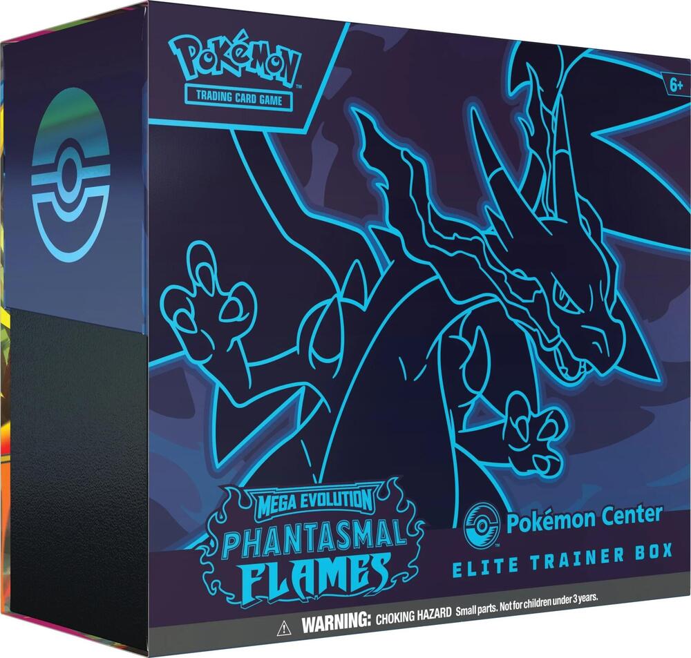 Pokemon - Mega Evolution - Phantasmal Flames - ME02 - Elite Trainer Box - Pokemon Center - ETB