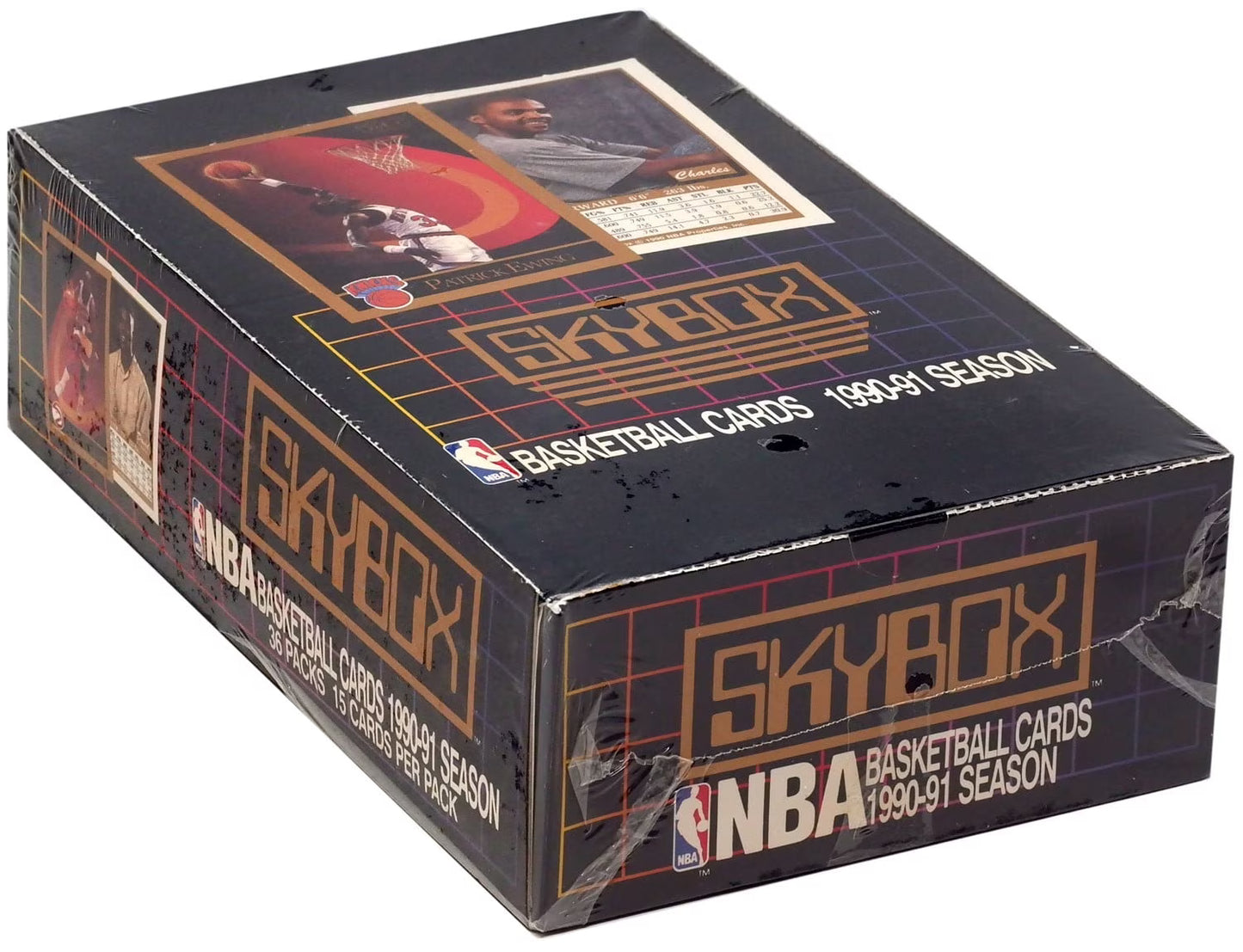 1990-1991 Skybox NBA Basketball Factory Sealed Box