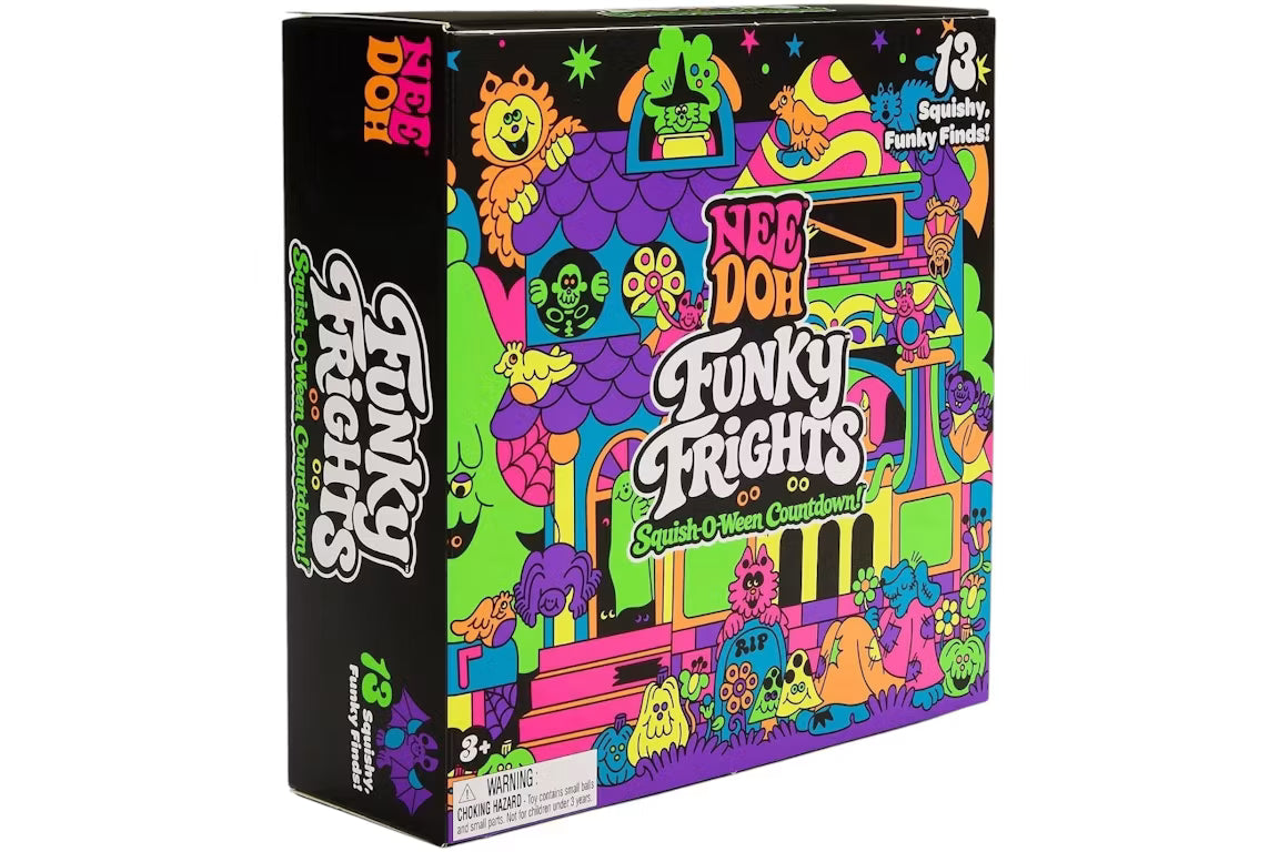 NeeDoh Funky Frights Squish-O-Ween Countdown