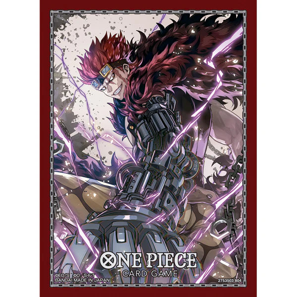 Bandai - One Piece - Card Sleeves - Eustass Captain Kid