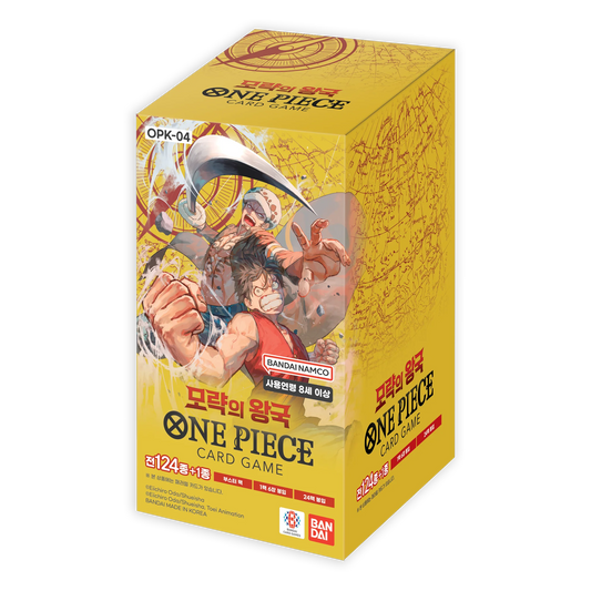 Bandai - One Piece - Kingdoms of Intrigue - OPK04 - Booster Box - Korean