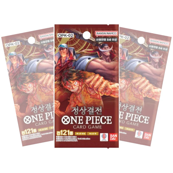 Bandai - One Piece - Paramount War - OPK02 - Booster Pack - Korean