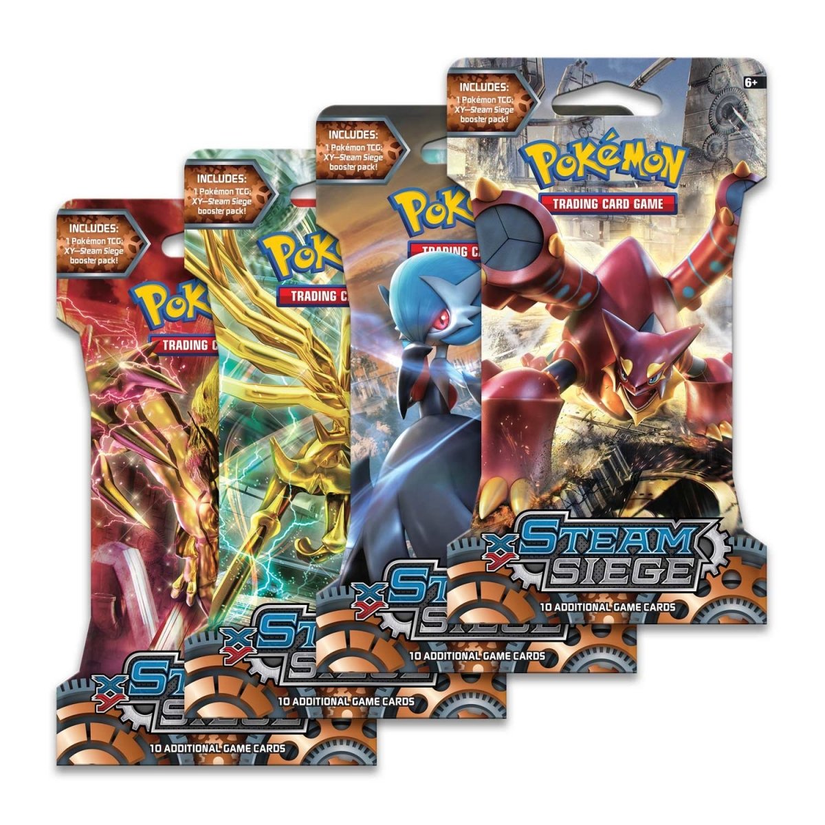 Pokemon - XY - Steam Siege - Sleeved Booster Pack - Style Varies
