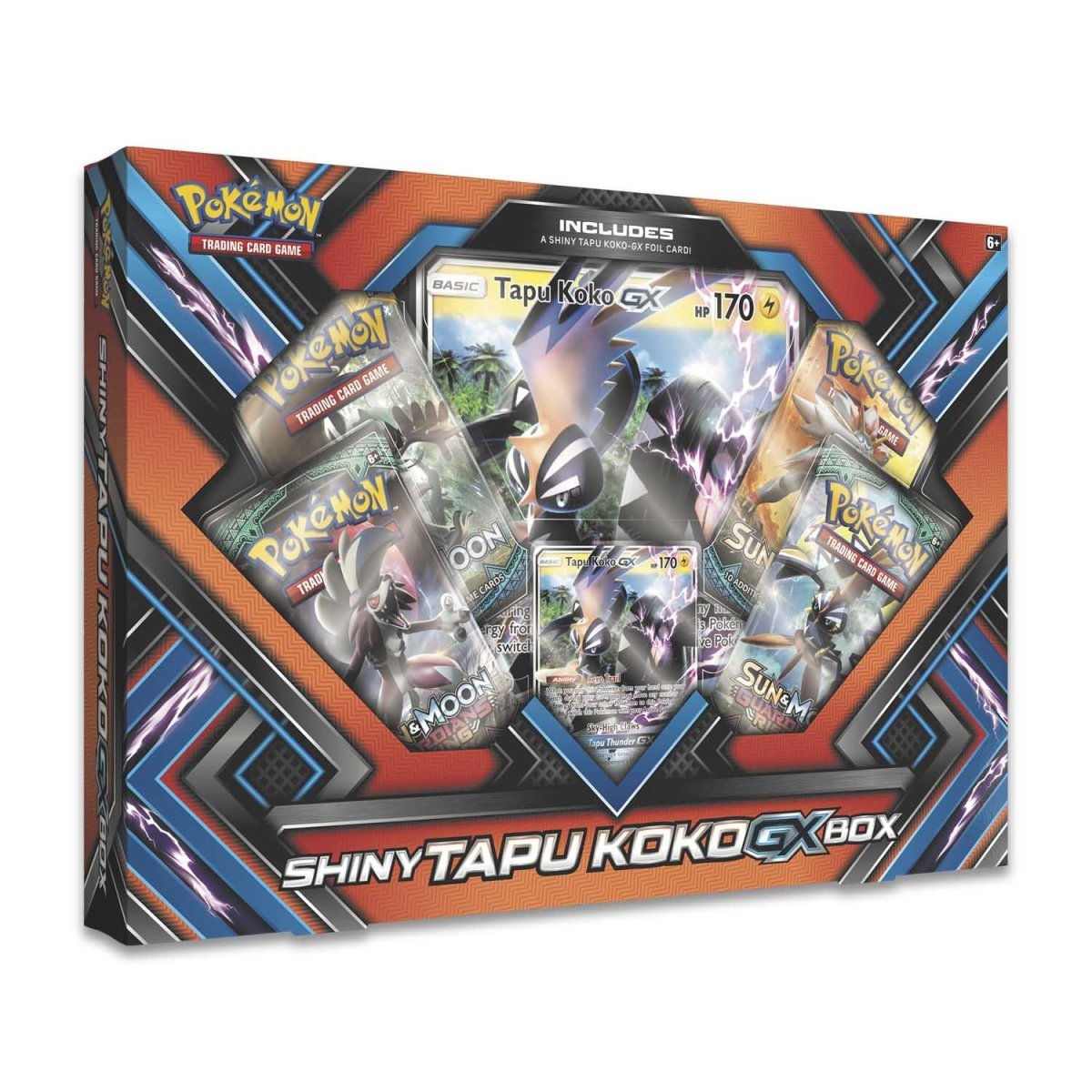 Pokemon- Shiny Tapu Koko GX Box