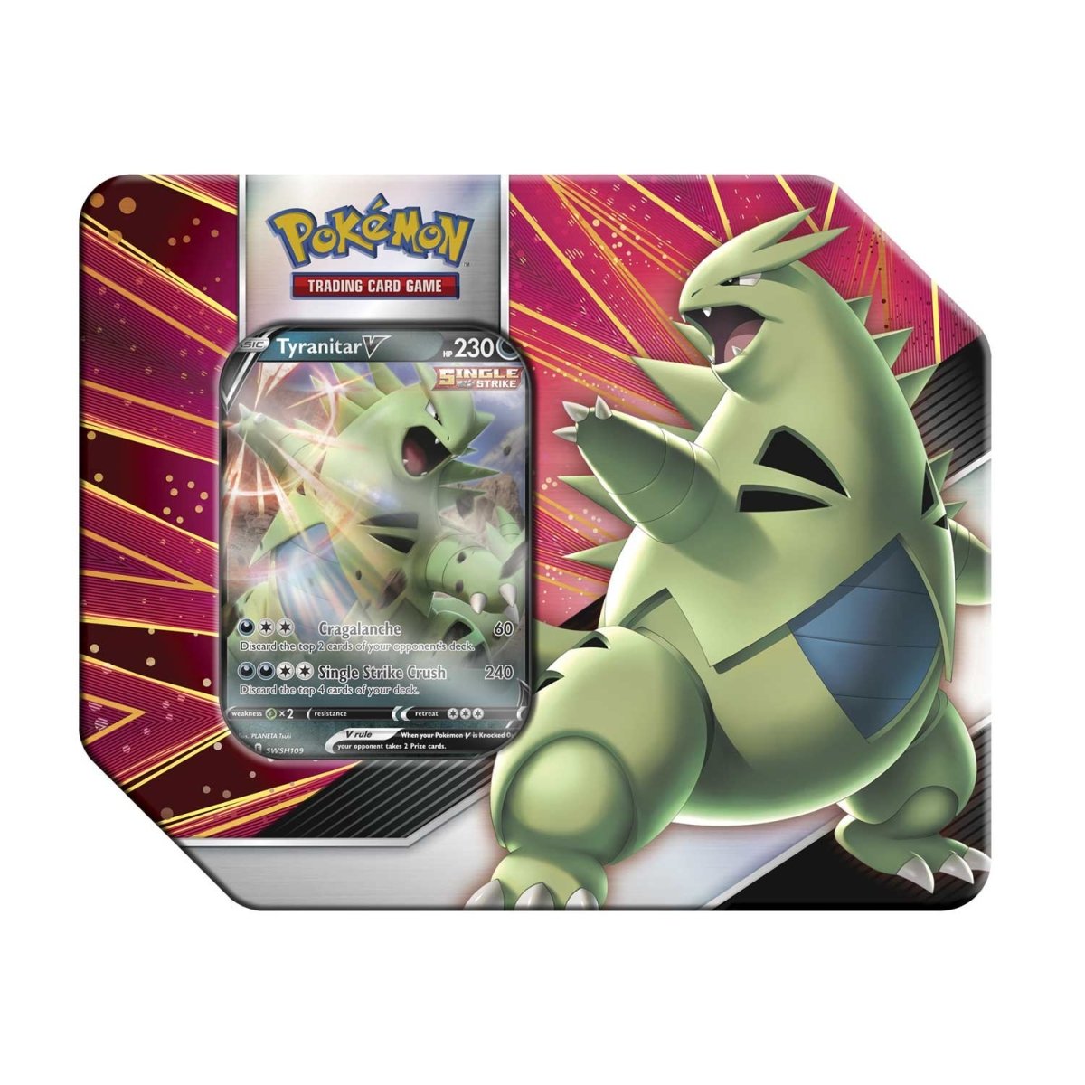 Pokemon - V Strikers Tin - Tyranitar