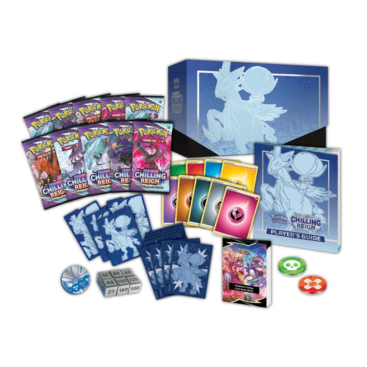 Pokemon - Sword and Shield - Chilling Reign - Pokemon Center Exclusive - ETB - Elite Trainer Box - Style May Vary