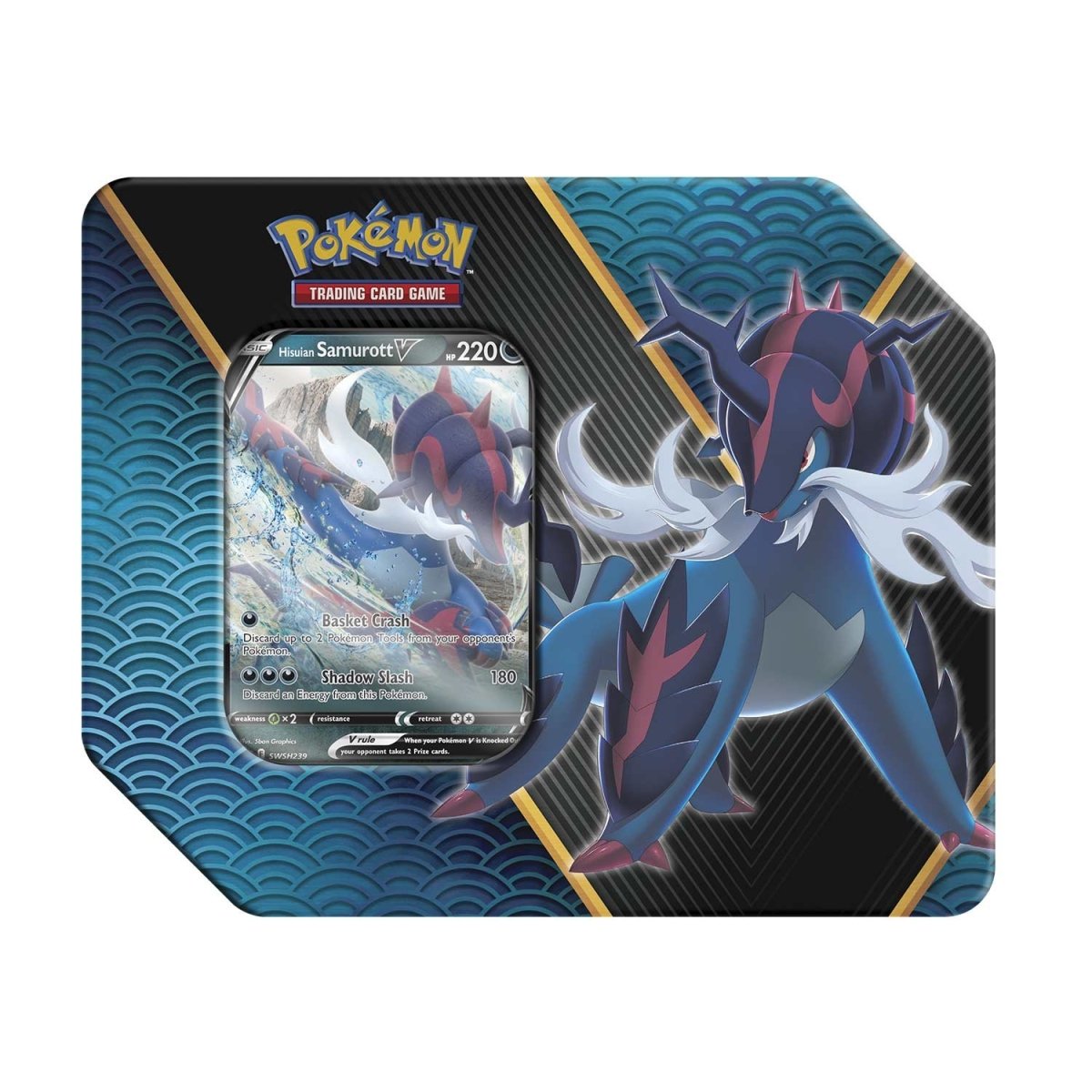 Pokemon - Divergent Powers Tin - Hisuian Samurott V